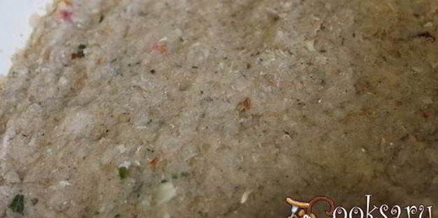 постные котлеты из трески с гречневыми хлопьями