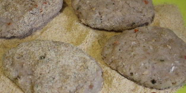 постные котлеты из трески с гречневыми хлопьями