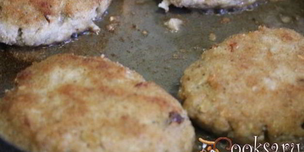 постные котлеты из трески с гречневыми хлопьями