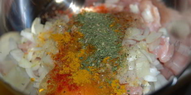 рубленые котлеты с сыром