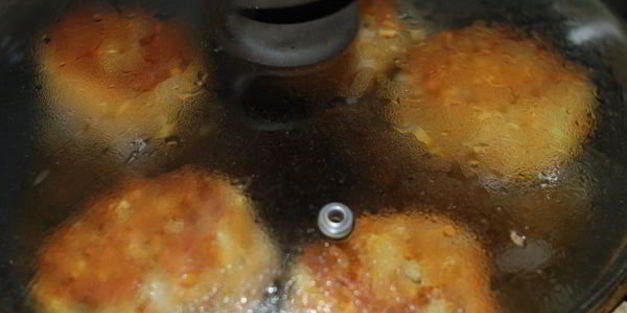 рубленые котлеты с сыром