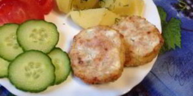 рубленые куриные котлеты в духовке