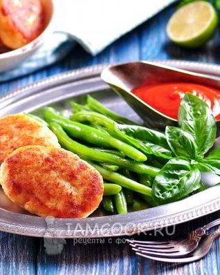 Рыбные котлеты из хека