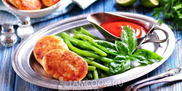 рыбные котлеты из хека