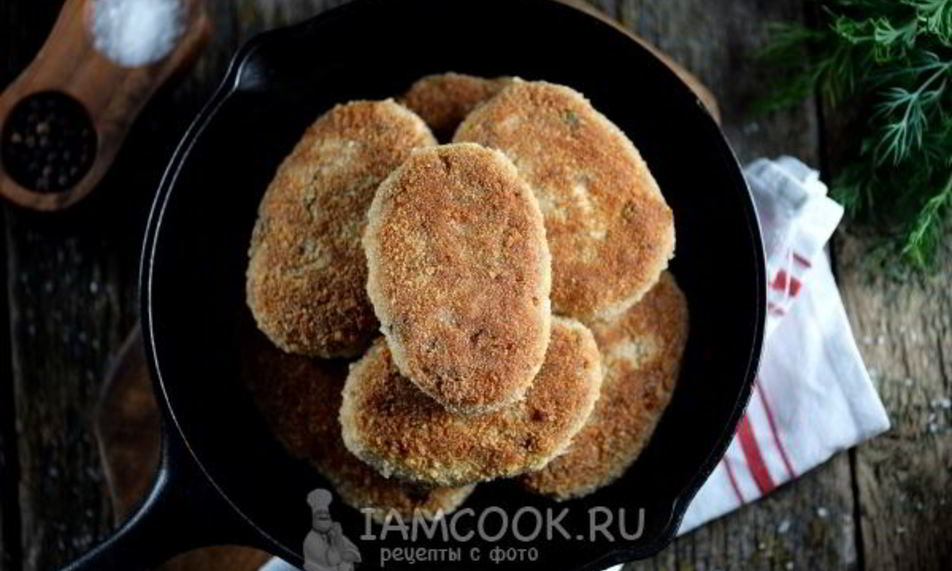 Рецепт рыбные котлеты по-фламандски