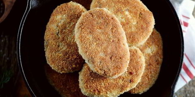 рыбные котлеты по-фламандски