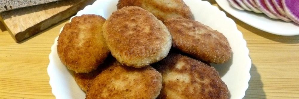 Рыбные котлеты с манкой