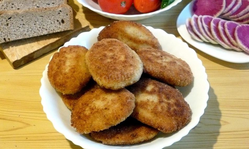 Рецепт рыбные котлеты с манкой