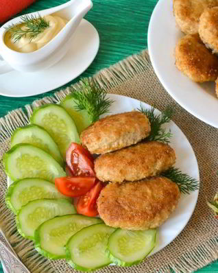 Сочные котлеты из свинины