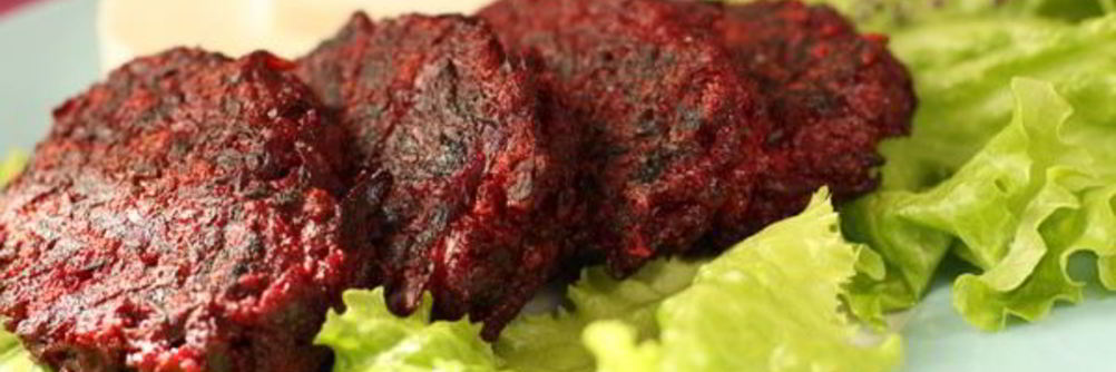 Свекольные котлеты