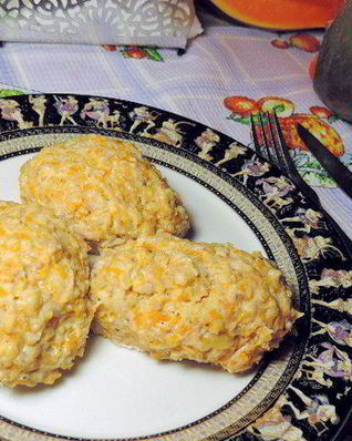 Тыквенно-индюшиные котлеты