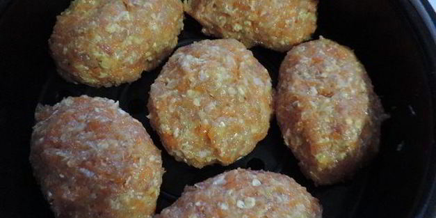 тыквенно-индюшиные котлеты