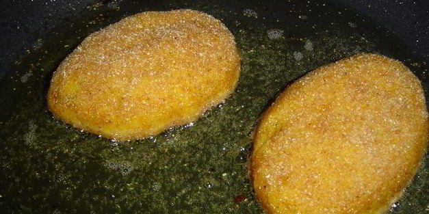 тыквенные котлеты рыжики