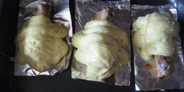 куриные голени с картофелем