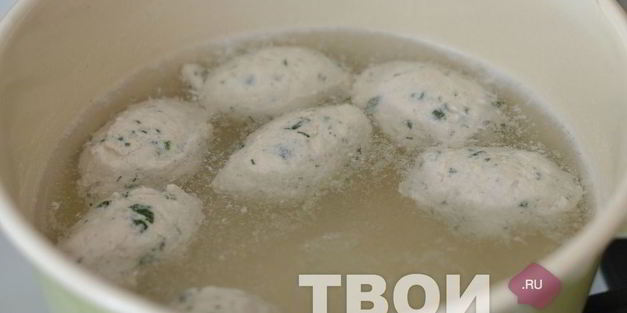 куриные клецки