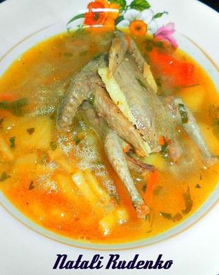 Лапша из диких голубей