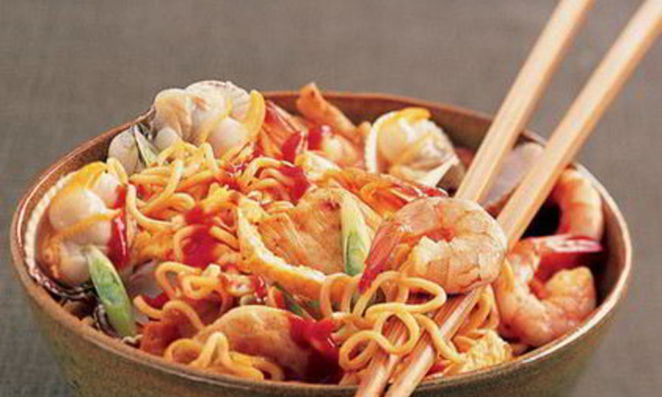 Рецепт лапша по-малазийски