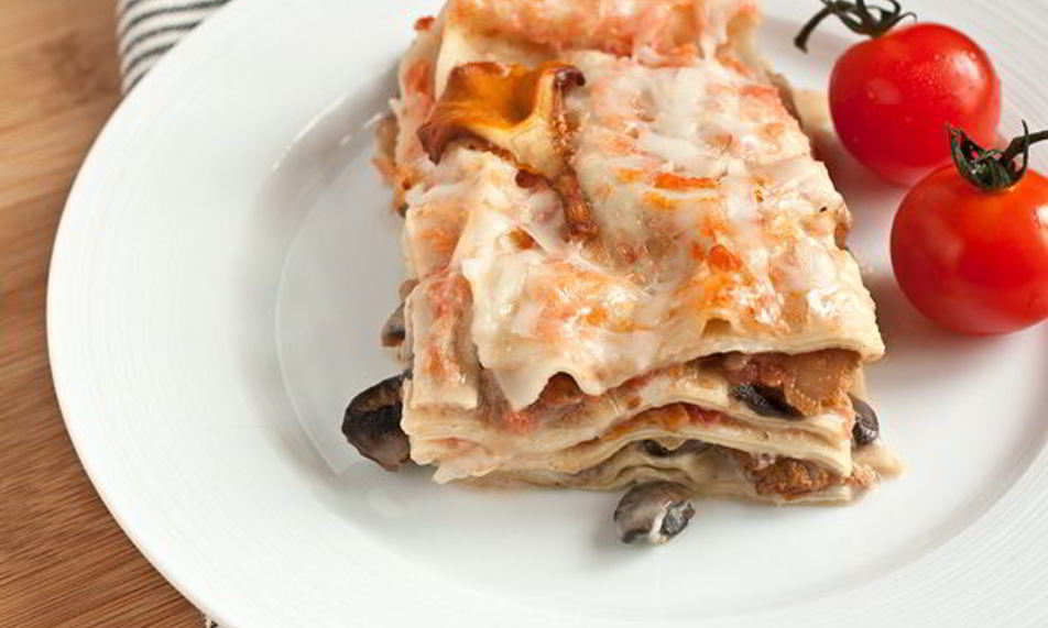 Рецепт лазанья с грибами