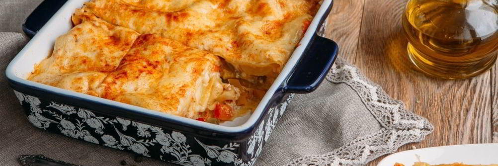 Лазанья с овощами