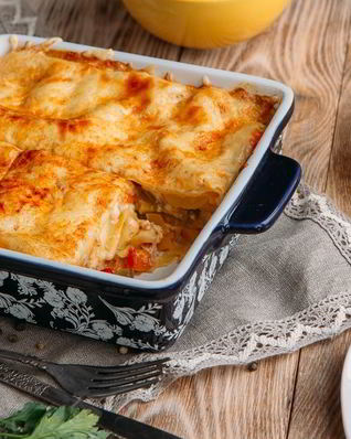 Лазанья с овощами