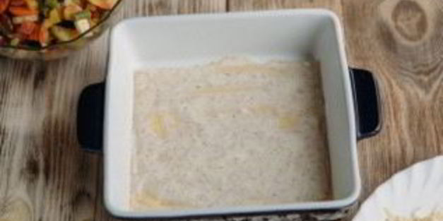 лазанья с овощами
