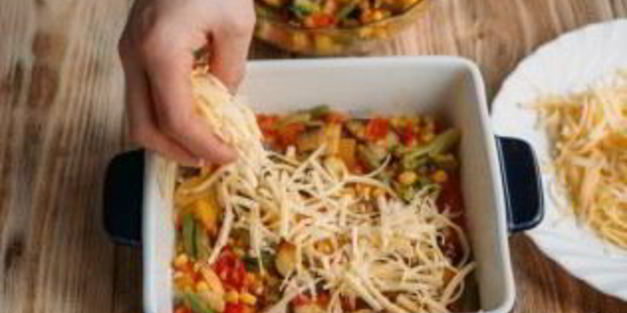 лазанья с овощами