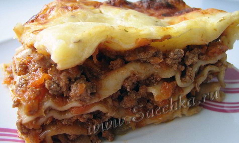 Рецепт лазанья в мультиварке