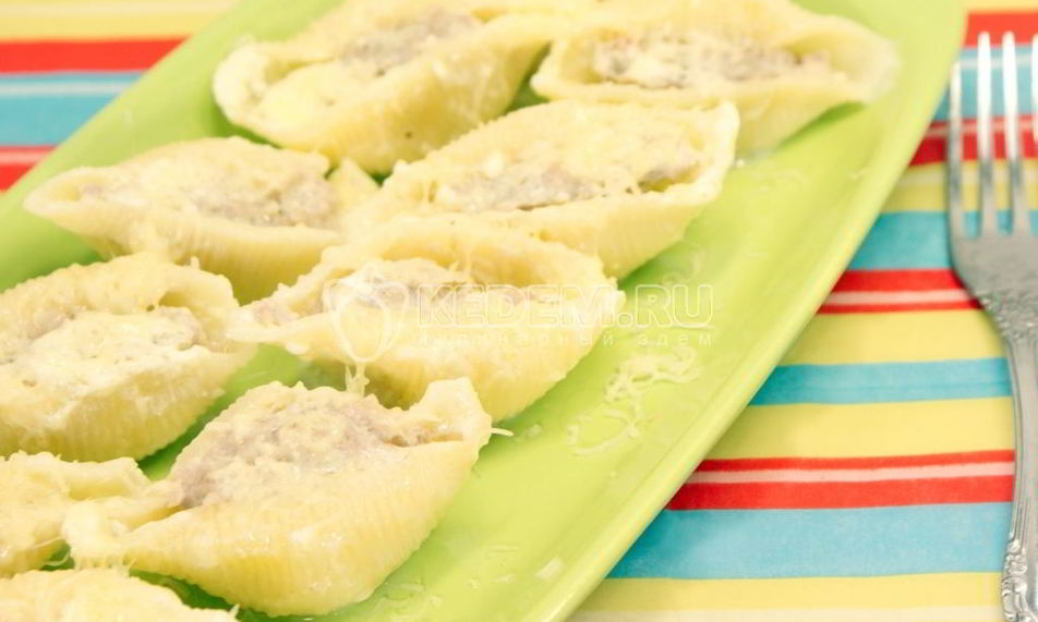 Рецепт фаршированные ракушки