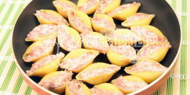 фаршированные ракушки