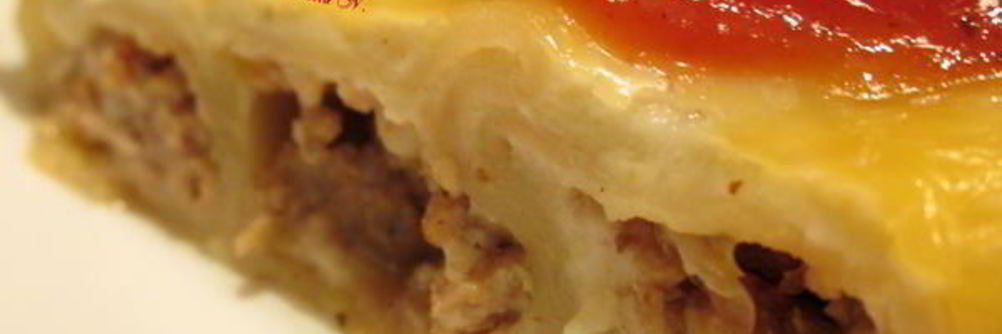 Каннеллони с фаршем и грибами