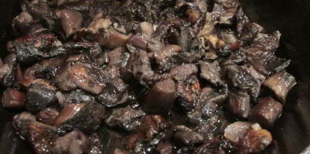 каннеллони с фаршем и грибами