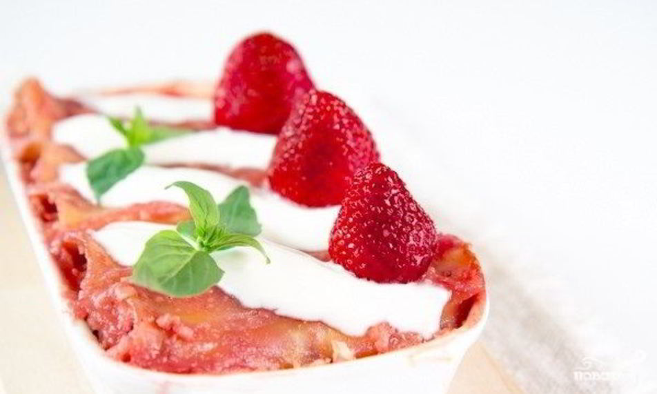 Рецепт каннеллони сладкие