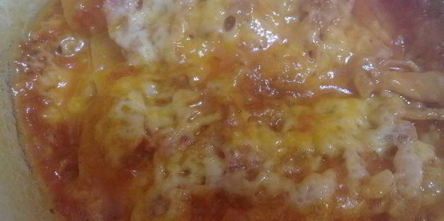 каннелони с помидорами и сыром