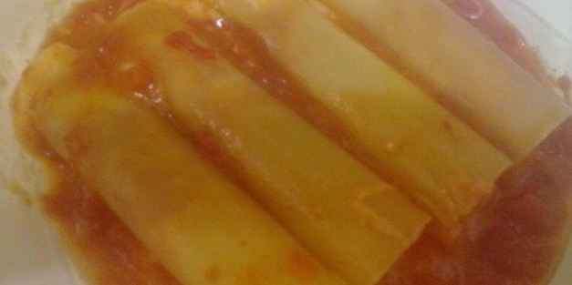 каннелони с помидорами и сыром