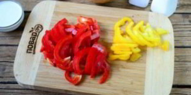 макароны пенне с курицей по-мексикански