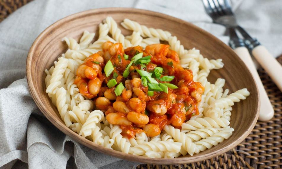 Рецепт макароны с фасолью