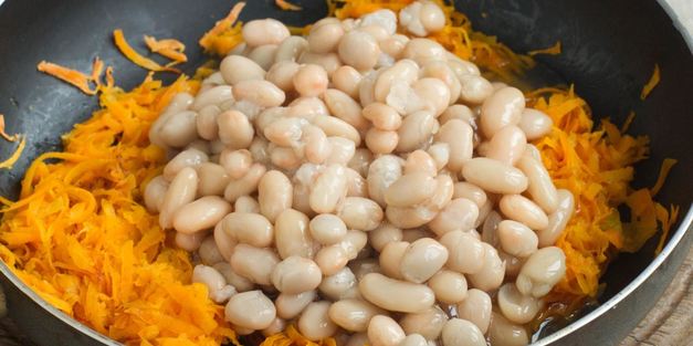 макароны с фасолью