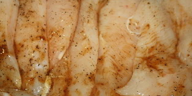 макароны с куиными грудками