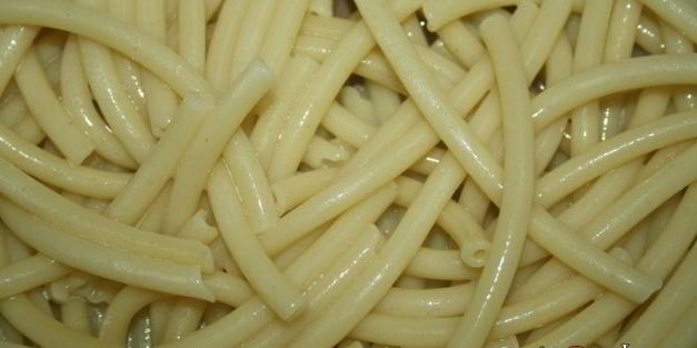 макароны с куиными грудками