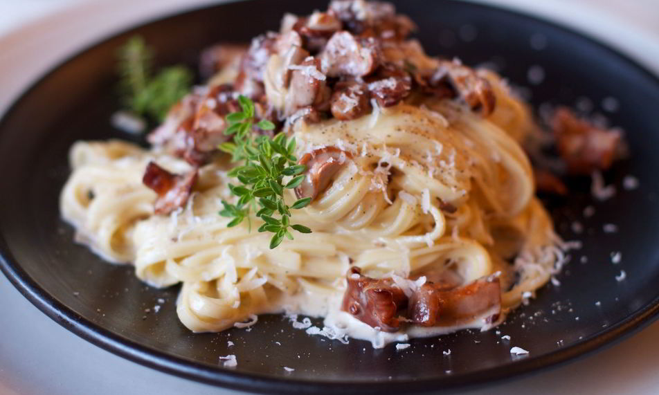 Рецепт макароны с лисичками