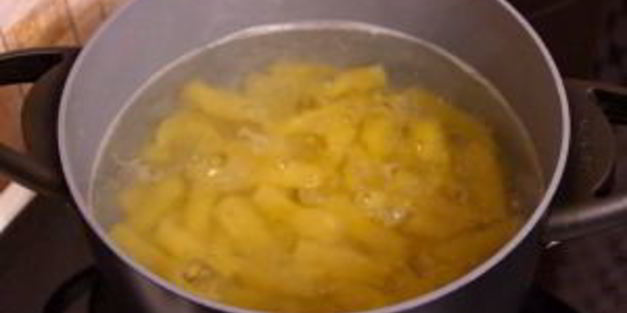 макароны с тыквой и филе индейки