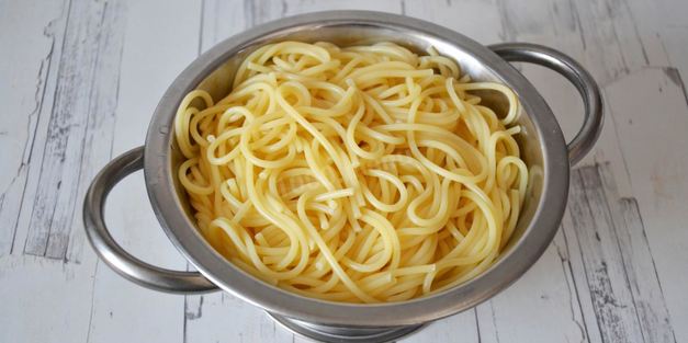 макароны с ветчиной и сыром