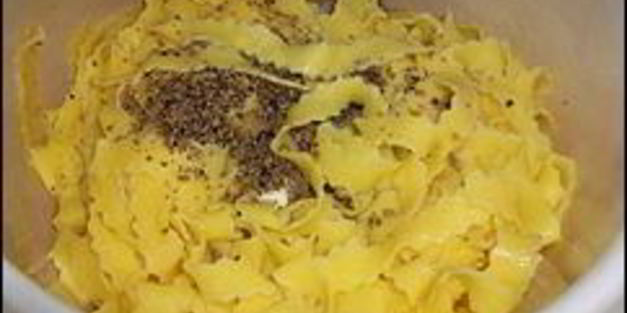 макароны со свежими трюфелями