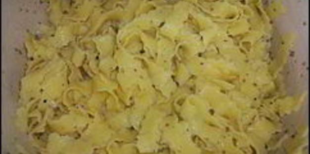 макароны со свежими трюфелями