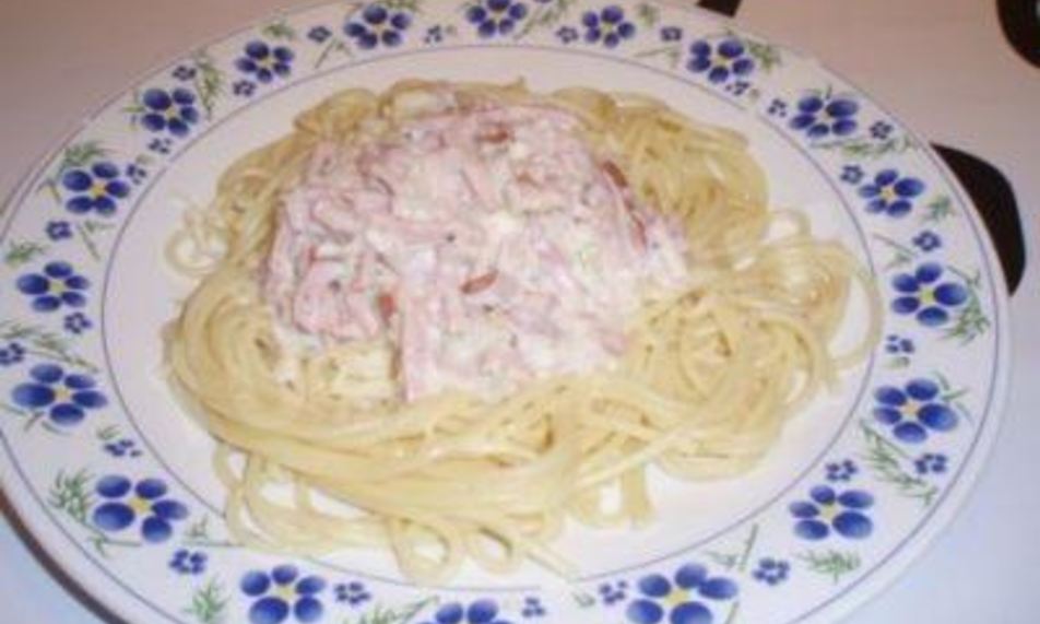 Рецепт макароны в сливочном соусе