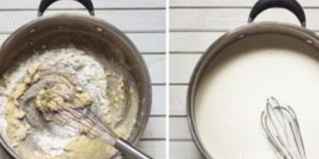 макароны в сырном соусе