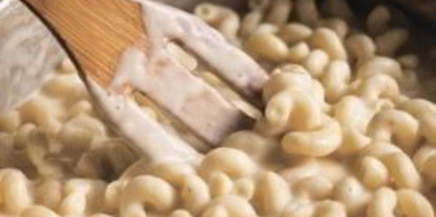 макароны в сырном соусе