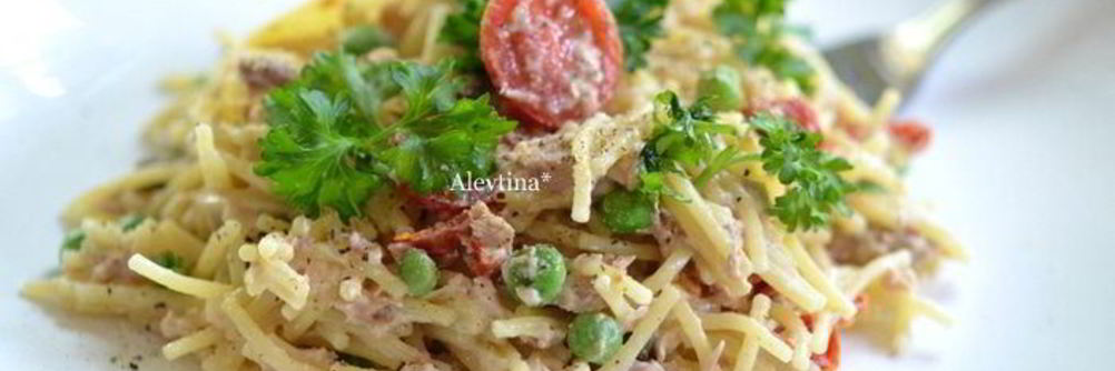 Паста и тунец