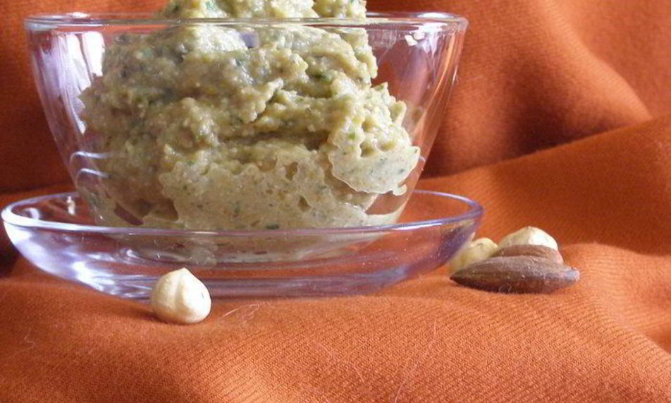 Рецепт паста из баклажана с семечками