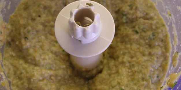 паста из баклажана с семечками